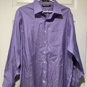 Purple dress shirt